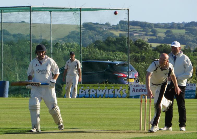 Andrew Miller took four crucial wickets for Neyland